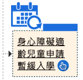 身心障礙適齡兒童申請暫緩入學